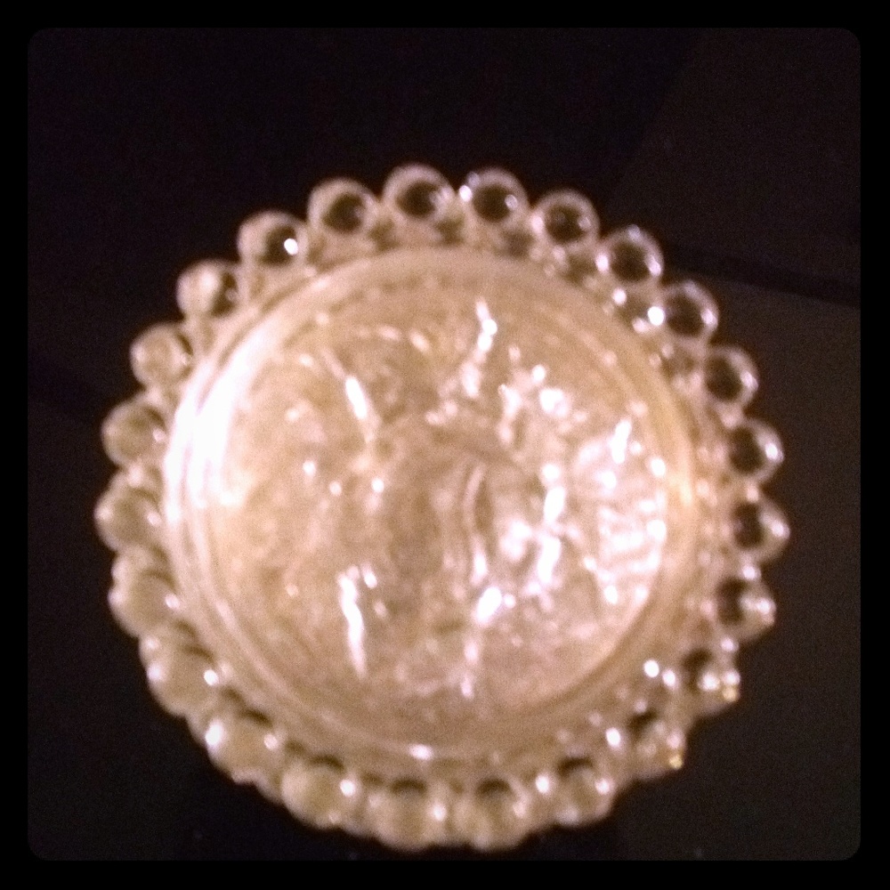 Crystal coasters set